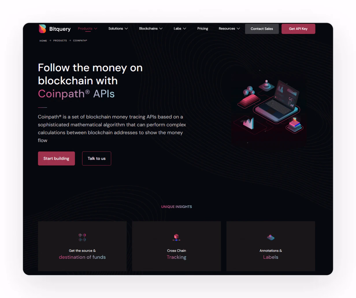 Coinpath blockchain analytics solution