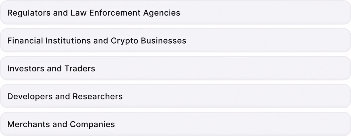 Who Can Benefit from Blockchain Analytics Tools