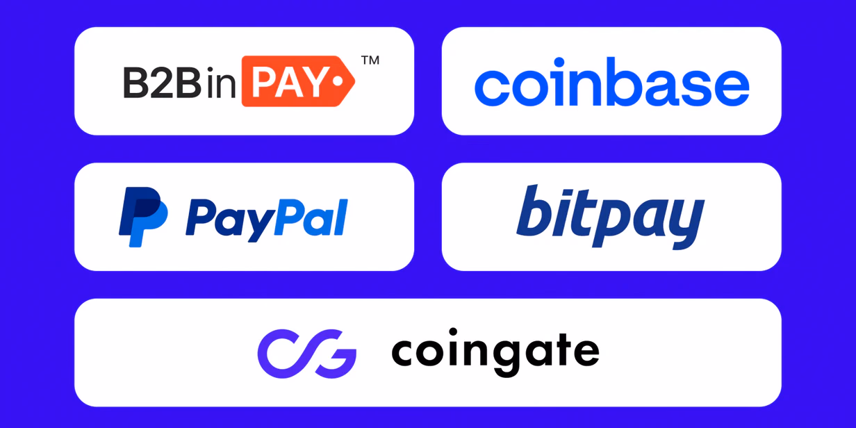 5 Best Crypto Payment Gateways