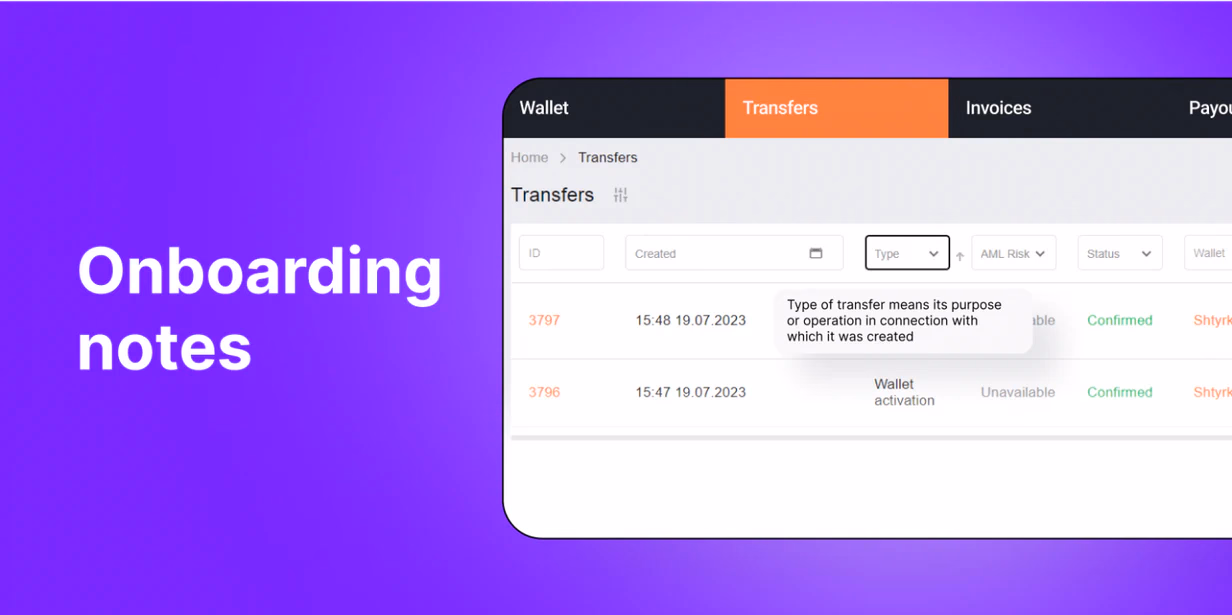 Onboarding notes