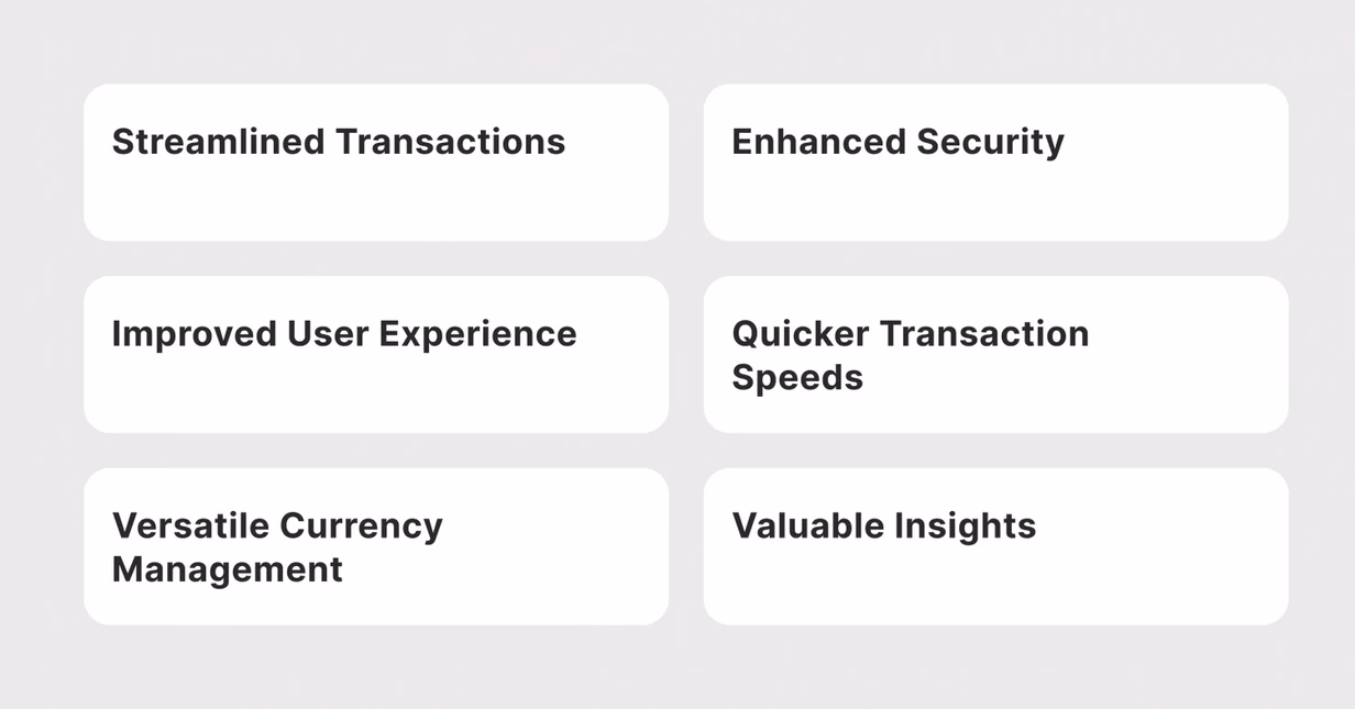Selling Points of crypto wallet API