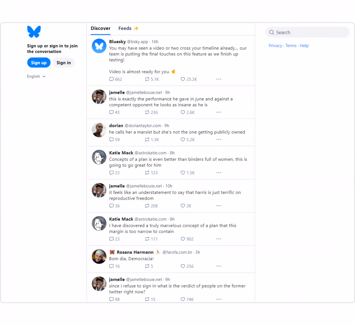 blockchain social media platform Bluesky