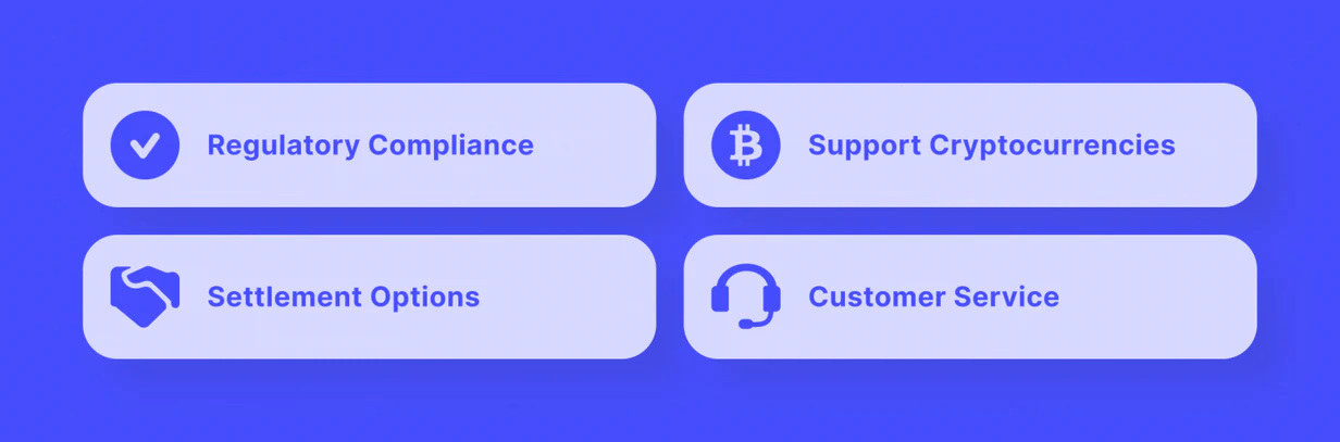 how choose a crypto payment gateway